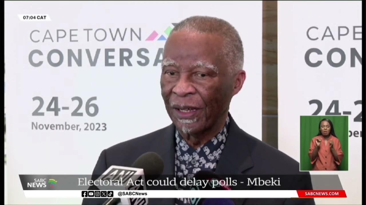 2024 general elections should be held in August Mbeki South Africa