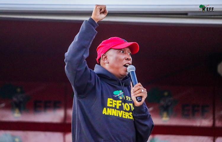 EFF captures predominantly youth vote at Gauteng legislature voting station EFF captures predominantly youth vote at Gauteng legislature voting station