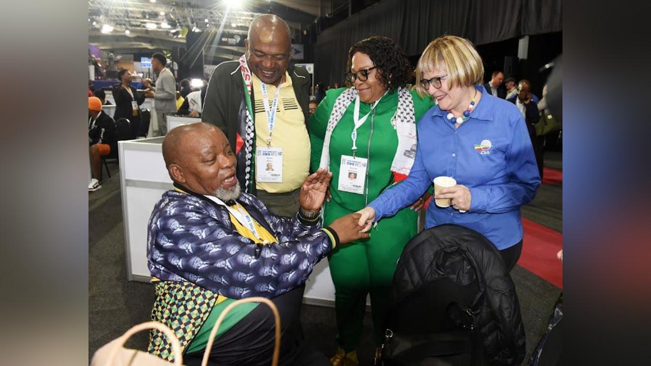 The people have exercised their democratic right, says ANC on brink of losing absolute majority The people have exercised their democratic right, says ANC on brink of losing absolute majority
