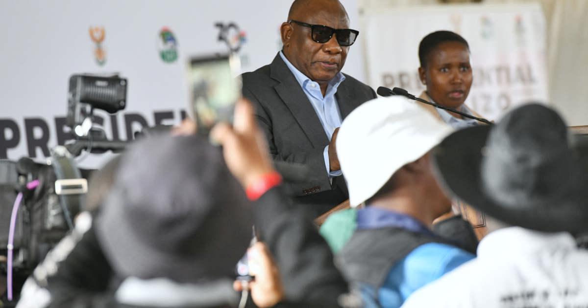 Ramaphosa assures Tsakane residents his administration will prioritise their issues Ramaphosa assures Tsakane residents his administration will prioritise their issues