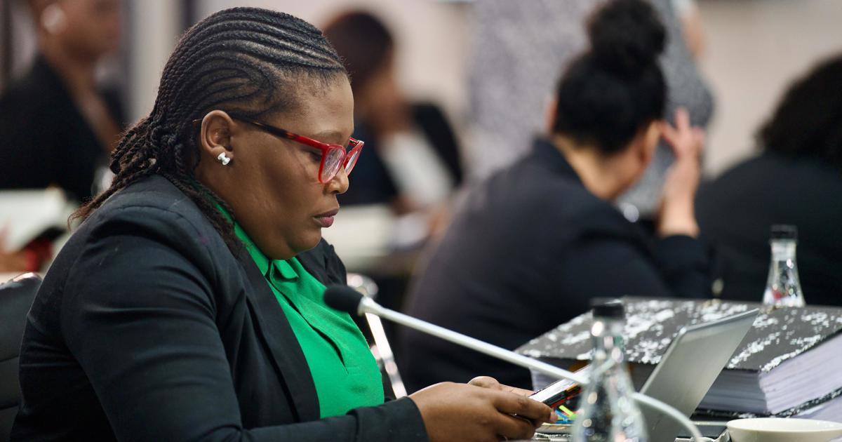 Mbenenge's lawyers question why Mengo not able to recall exact date he tried to expose himself to her Mbenenge's lawyers question why Mengo not able to recall exact date he tried to expose himself to her