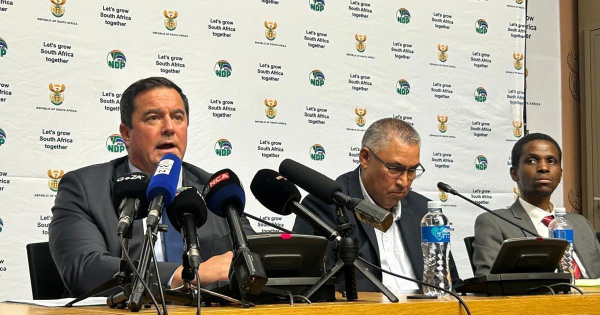 Steenhuisen Acknowledges Challenges of Governing Steenhuisen Acknowledges Challenges of Governing