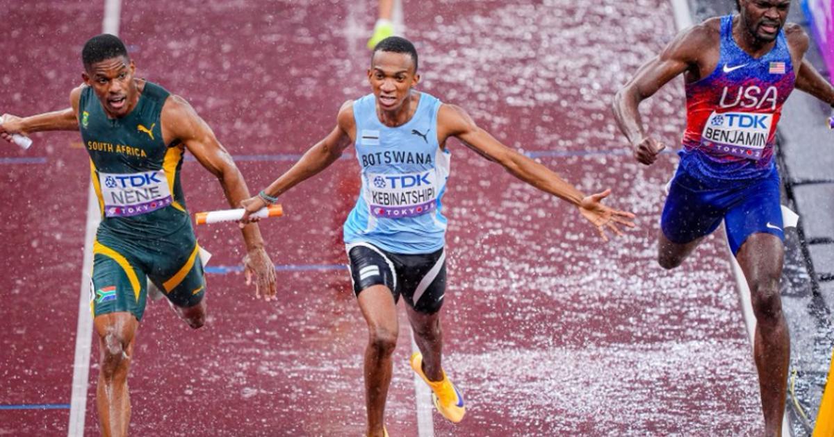 Team SA Wins Bronze in Men's 4x400m Relay Team SA Wins Bronze in Men's 4x400m Relay