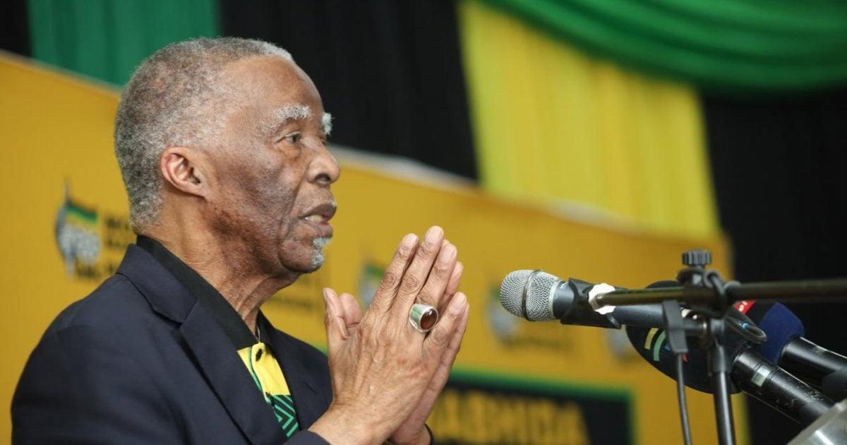 Mbeki Critiques Self-Enrichment in ANC Membership Mbeki Critiques Self-Enrichment in ANC Membership