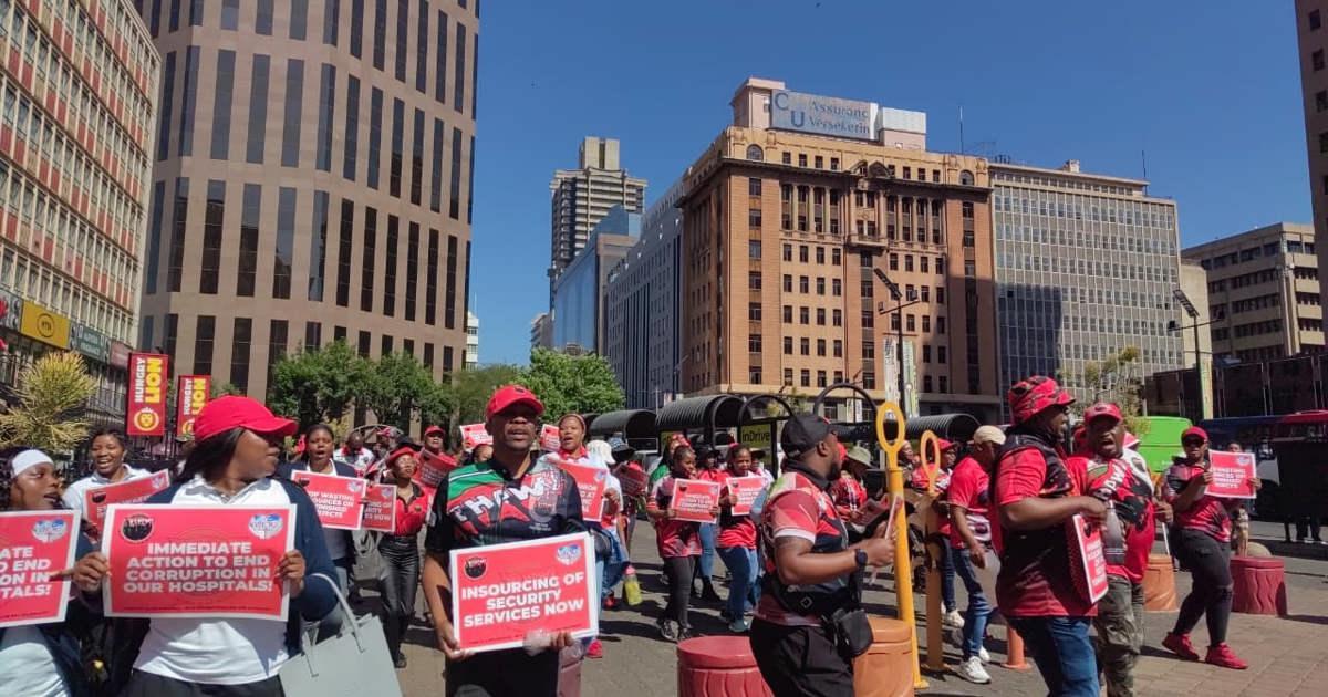 NEHAWU Criticizes Gauteng Health for Accepting Memo NEHAWU Criticizes Gauteng Health for Accepting Memo