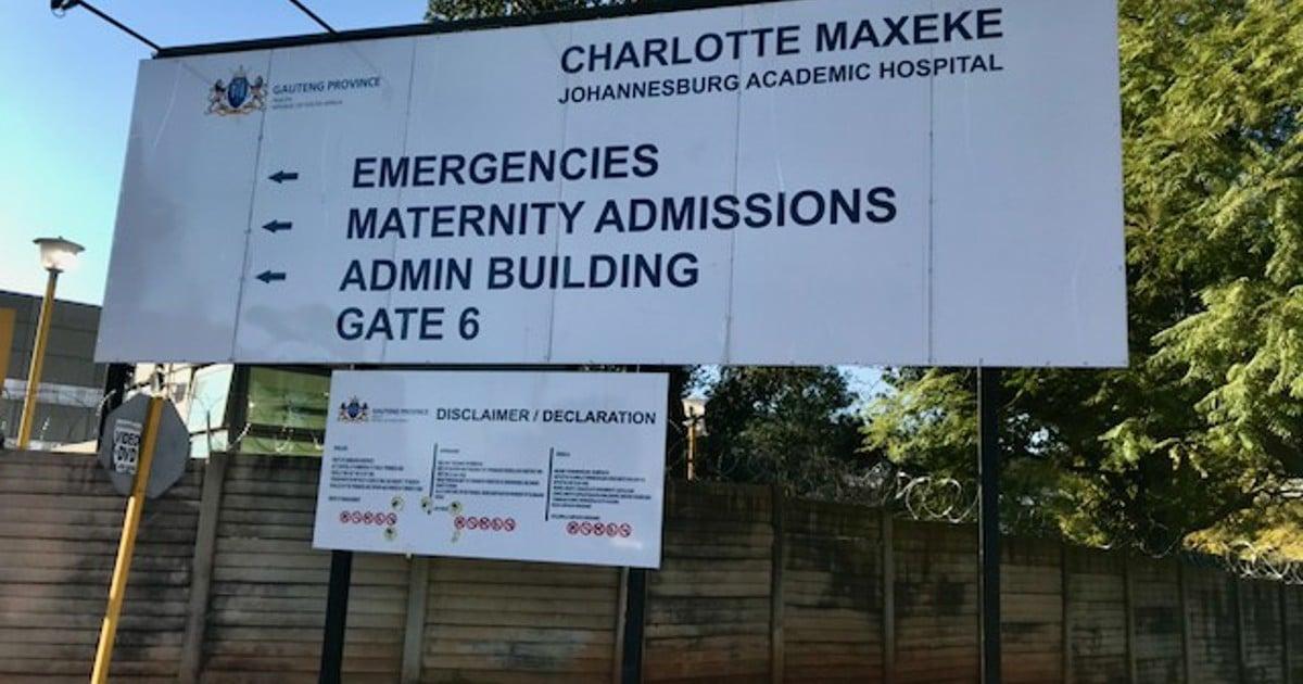 Fire Contained at Charlotte Maxeke Hospital Investigation Fire Contained at Charlotte Maxeke Hospital Investigation