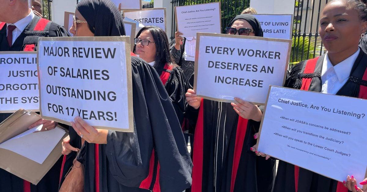 Cape Magistrates Demand Parity with Higher Courts Cape Magistrates Demand Parity with Higher Courts