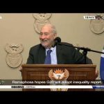 Ramaphosa Expects G20 to Approve Inequality Report Ramaphosa Expects G20 to Approve Inequality Report