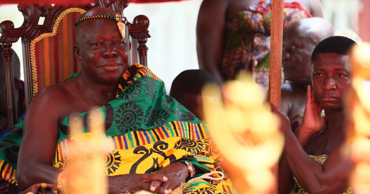 Ghana's King Receives Artefacts From Britain and South Africa Ghana's King Receives Artefacts From Britain and South Africa