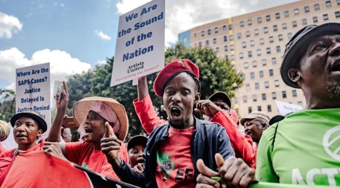 Artists Demand Whistleblower Protection Amid SAMRO Protests Artists Demand Whistleblower Protection Amid SAMRO Protests