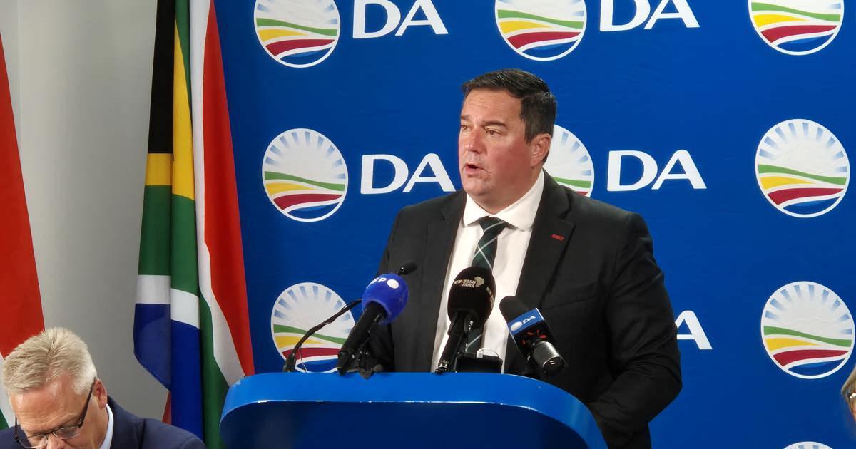 DA Leader Urges Unity Amid Lies and Infighting DA Leader Urges Unity Amid Lies and Infighting