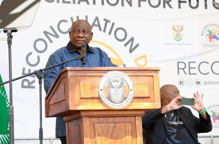 Democracy in SA Requires Reconciliation Says Ramaphosa Democracy in SA Requires Reconciliation Says Ramaphosa