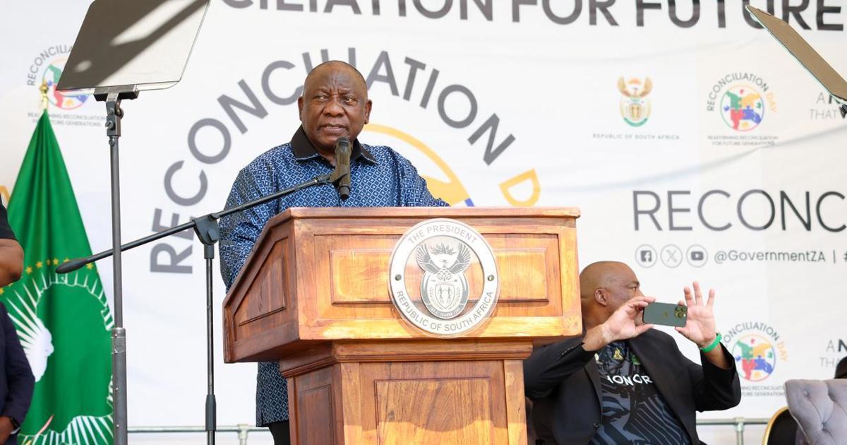Democracy in SA Requires Reconciliation Says Ramaphosa Democracy in SA Requires Reconciliation Says Ramaphosa