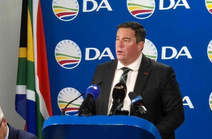 Steenhuisen Prioritizes Service Delivery and Jobs Steenhuisen Prioritizes Service Delivery and Jobs