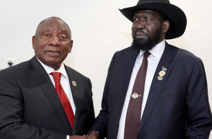 Ramaphosa Urges Unity at AU Summit on South Sudan Ramaphosa Urges Unity at AU Summit on South Sudan