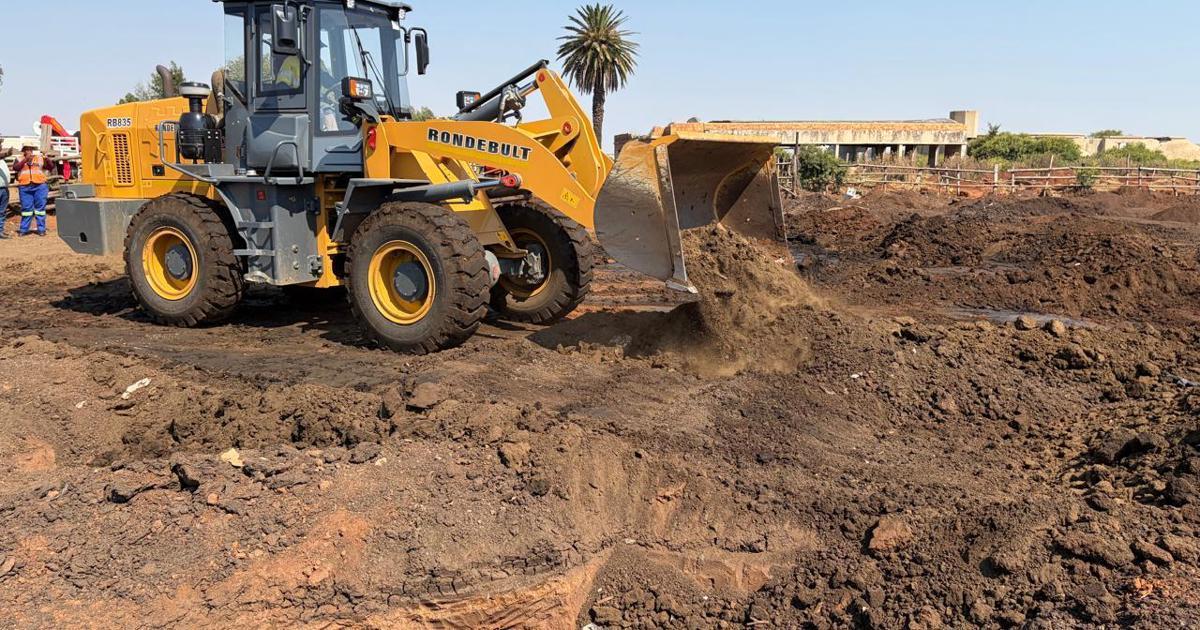 Authorities Fill Dug Trenches at Illegal Springs Site Authorities Fill Dug Trenches at Illegal Springs Site