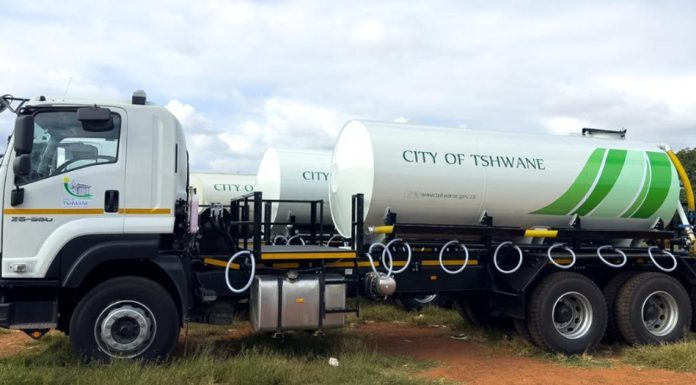 Tshwane Cuts Water Tanker Costs by R12 Million Monthly Tshwane Cuts Water Tanker Costs by R12 Million Monthly