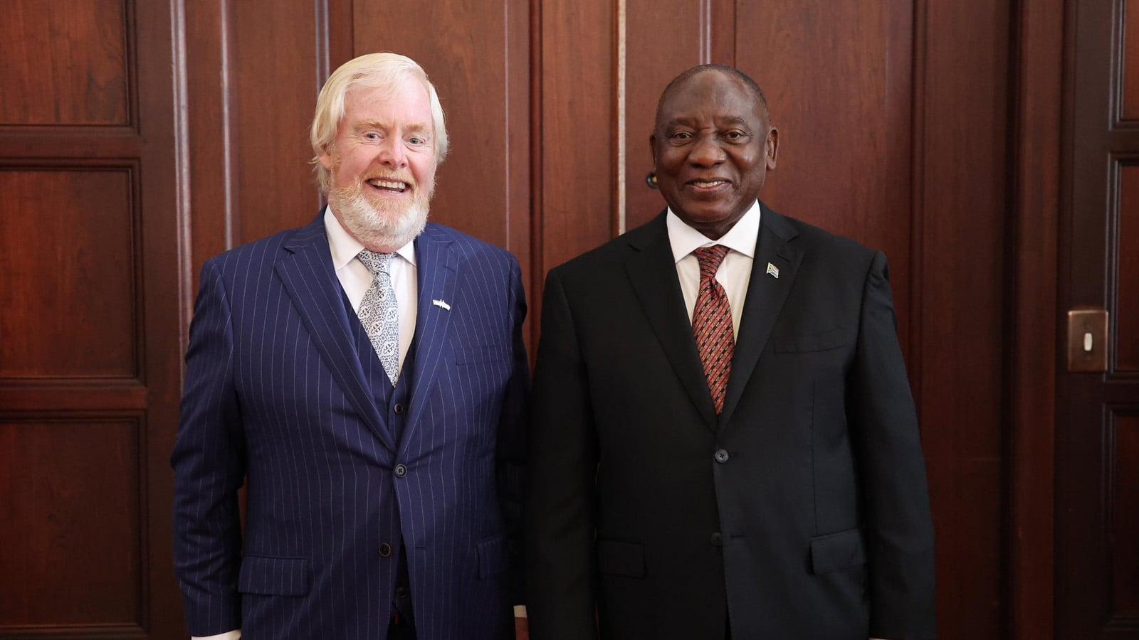 Ramaphosa Shares Positive News on US-South Africa Relations Ramaphosa Shares Positive News on US-South Africa Relations