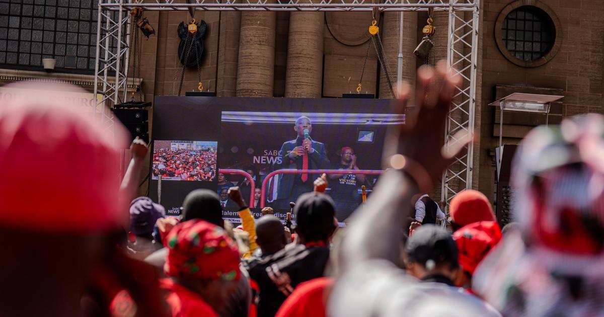 Mixed reaction to Julius Malema's sentencing Mixed reaction to Julius Malema's sentencing