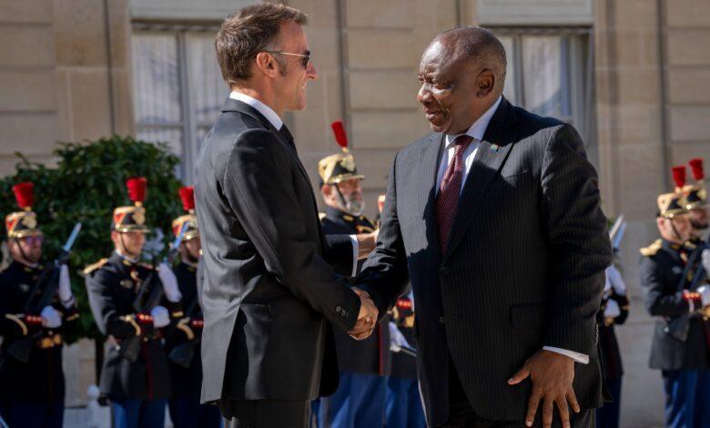 Macron Ramaphosa Sign New Partnership for Bilateral Relations Macron Ramaphosa Sign New Partnership for Bilateral Relations