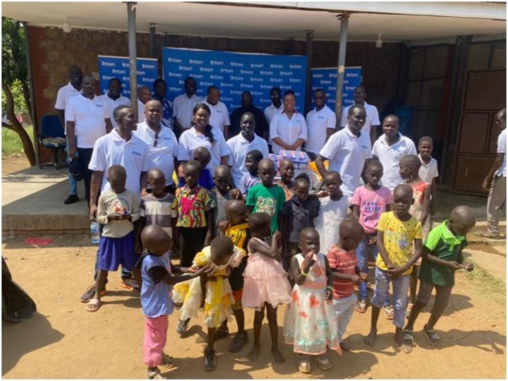 Britam Insurance Company Visits Juba Orphanage - South Sudan