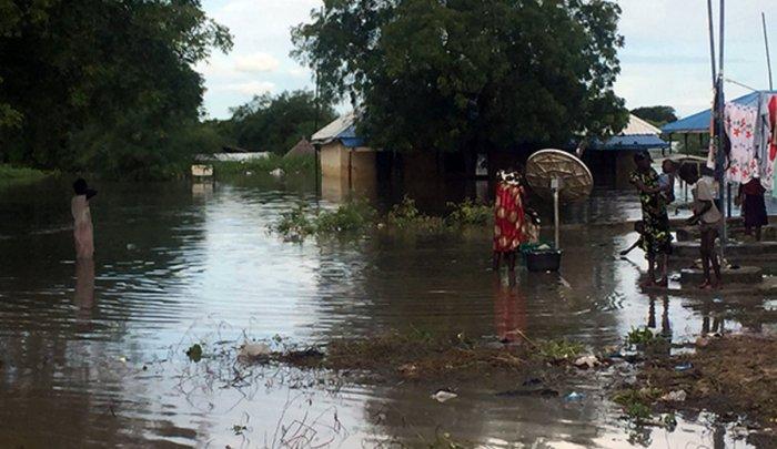 Flood displaced returnees in Mayendit county - South Sudan