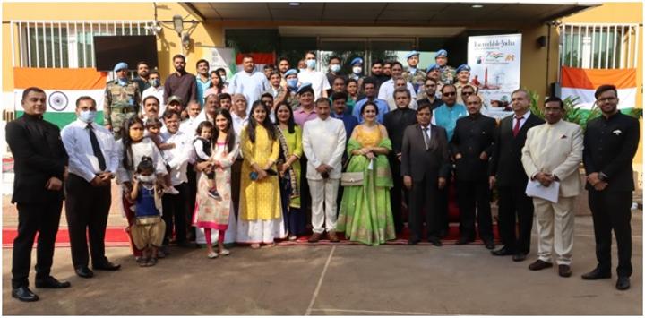 Indian Embassy Celebrates the 73rd Republic Day of India - South Sudan