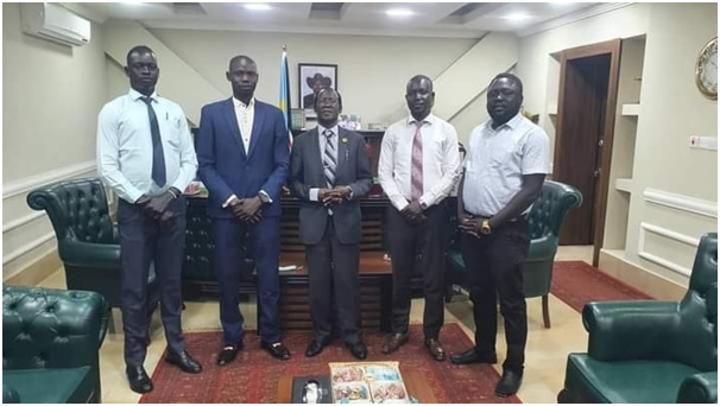 CES Youth Union meets VP Igga CES Youth Union meets VP Igga