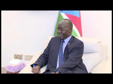 Raila Odinga Arrives Juba, South Sudan