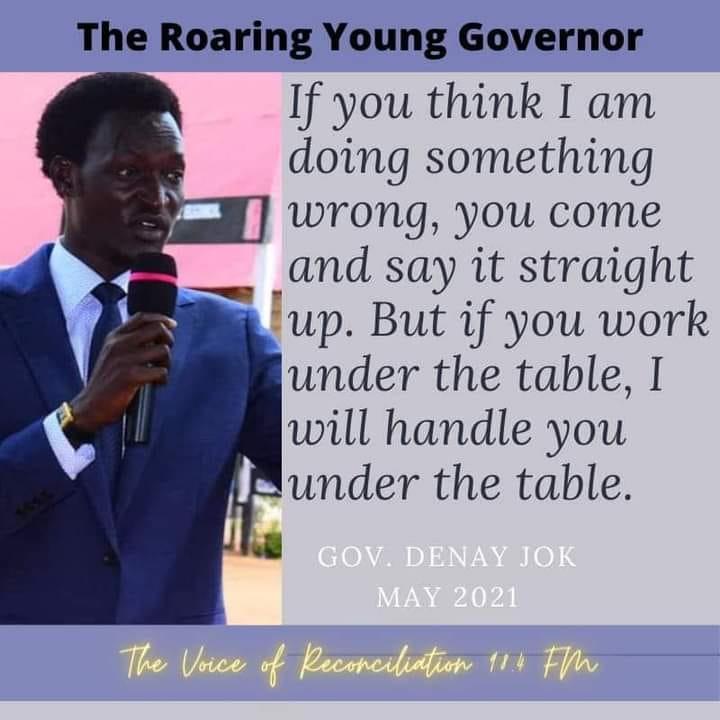 Jonglei State Governor Scrapped his Potential Obstacle, now has an opportunity to begin the State Developmental Plan. Jonglei State Governor Scrapped his Potential Obstacle, now has an opportunity to begin the State Developmental Plan.