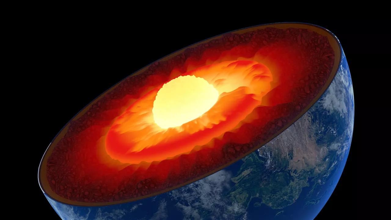 Earth's Crust Drips 'Like Cold Syrup' Into Planet's Core, Study Says Earth's Crust Drips 'Like Cold Syrup' Into Planet's Core, Study Says