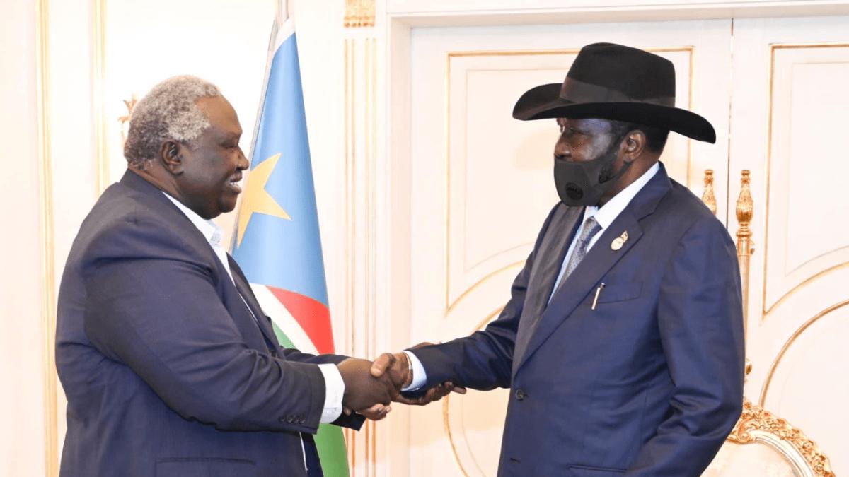 Kiir, Malik Agar discuss Sudanese transition Kiir, Malik Agar discuss Sudanese transition