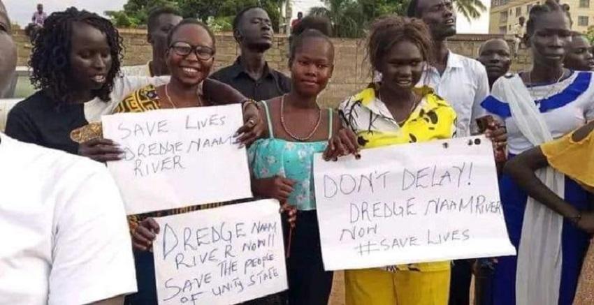 Protesters in Bentiu want gov’t to continue with dredging initiative Protesters in Bentiu want gov’t to continue with dredging initiative