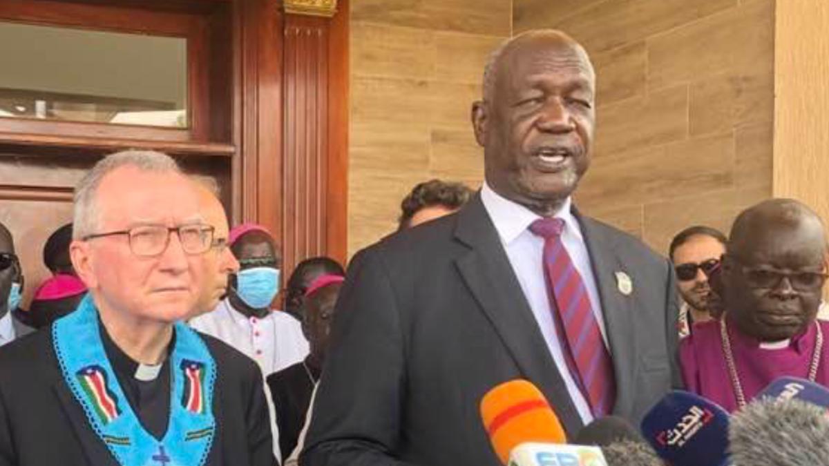 Vatican Cardinal Secretary of State arrives in South Sudan Vatican Cardinal Secretary of State arrives in South Sudan