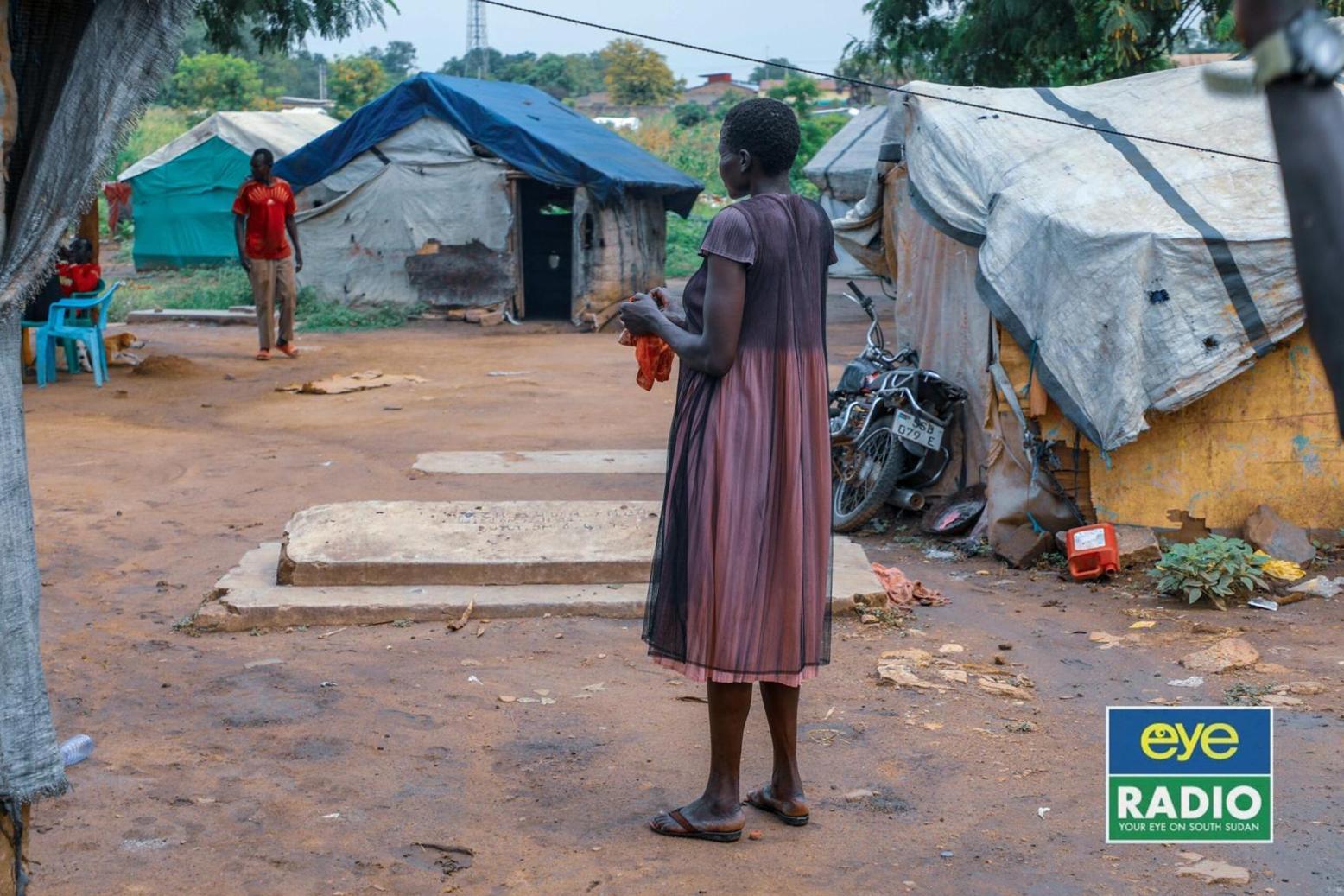 Juba’s homeless living inside graveyard Juba’s homeless living inside graveyard