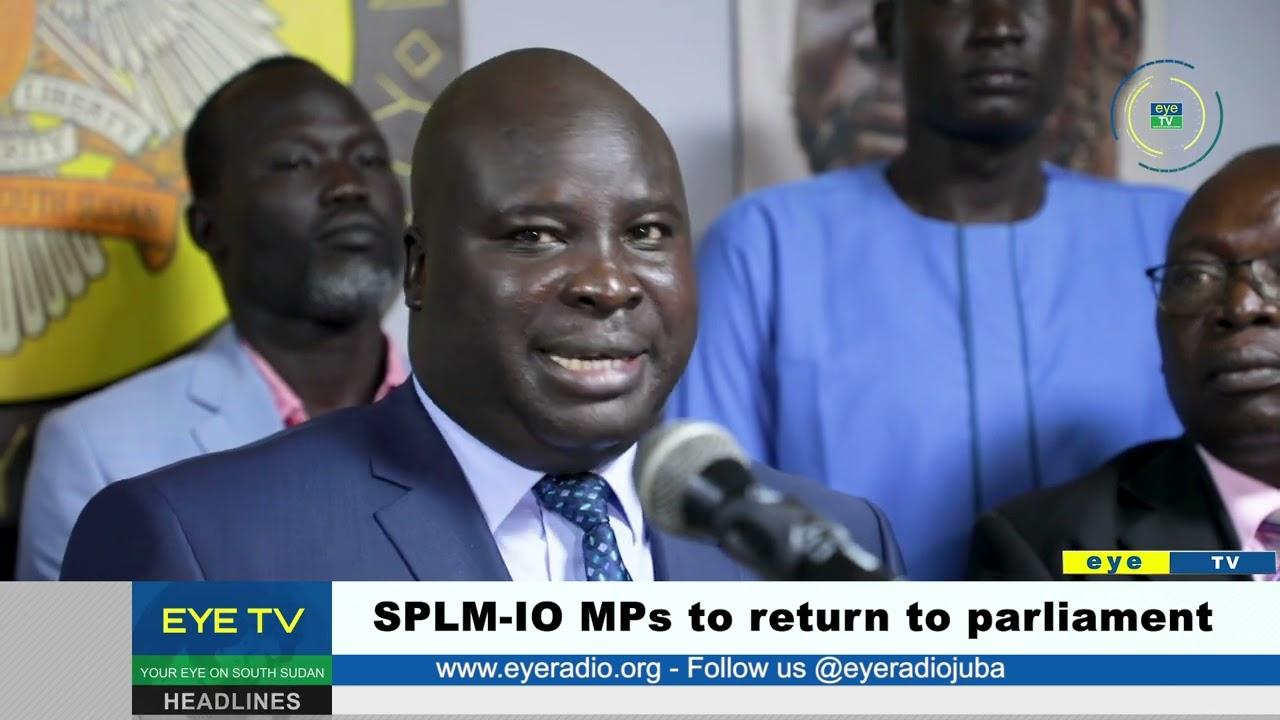 Splm Io Mps To Return To Parliament South Sudan