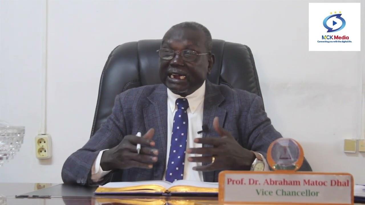 As VC of Dr. John Garang University, would you prepared remaining poor or to grabbed like others?