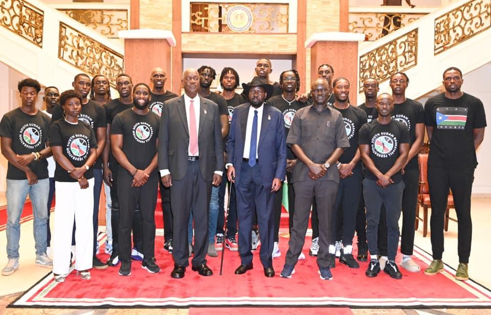 Kiir promises to fund national Basketball team Kiir promises to fund national Basketball team