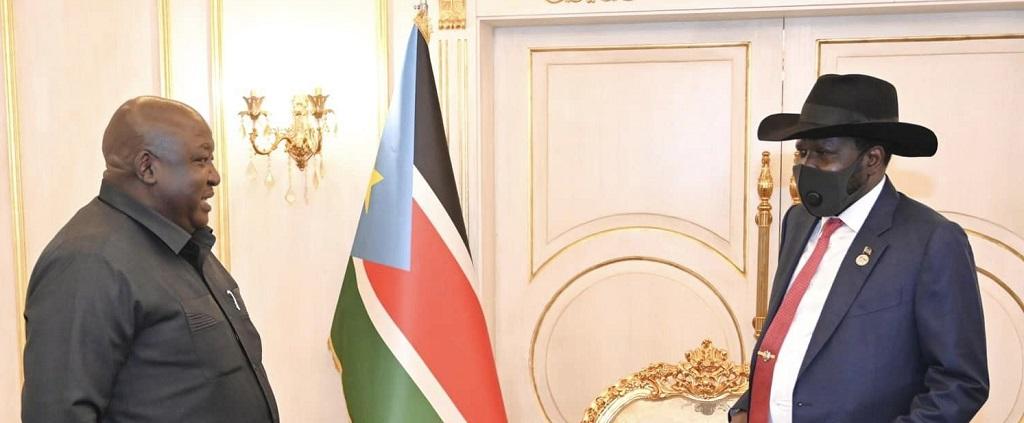 Top Ugandan diplomat delivers M7’s message to Kiir Top Ugandan diplomat delivers M7’s message to Kiir