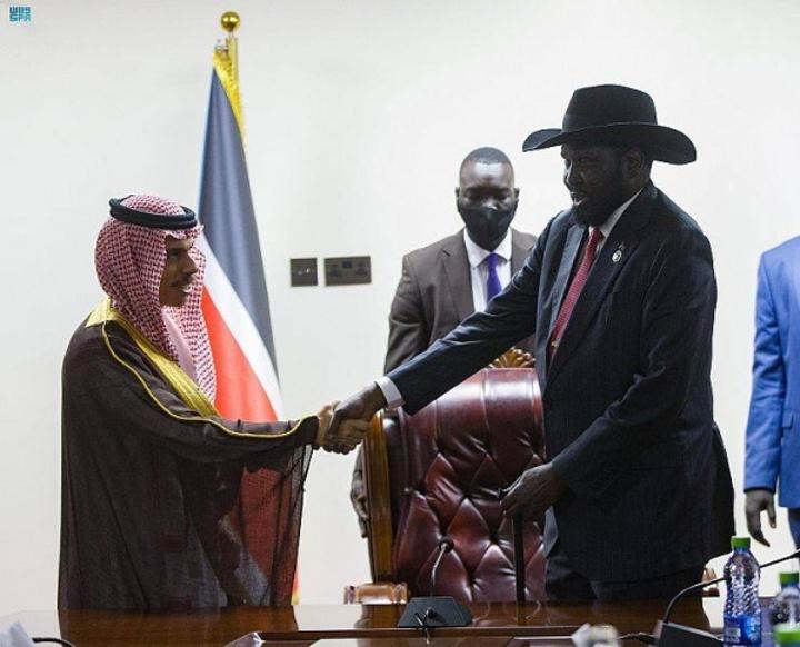 Kiir, Saudi foreign minister discuss ties Kiir, Saudi foreign minister discuss ties
