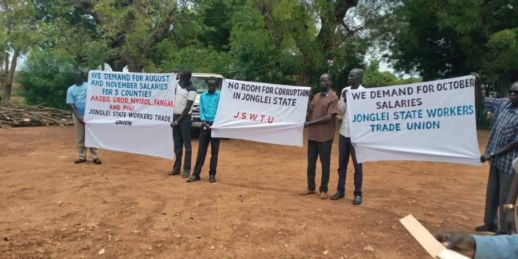 Torit college students protest new tuition fee Torit college students protest new tuition fee