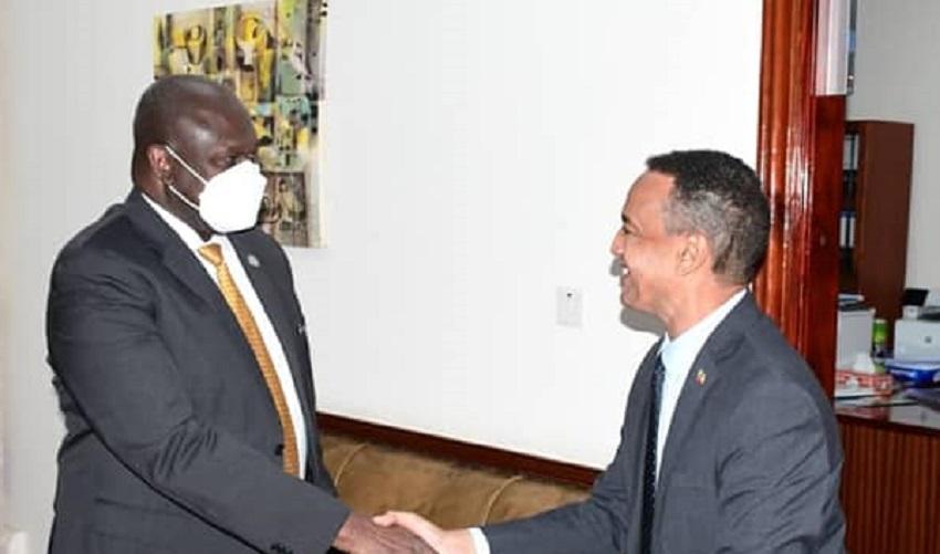 Ethiopian envoy briefs Machar over peace deal with Tigray rebels Ethiopian envoy briefs Machar over peace deal with Tigray rebels