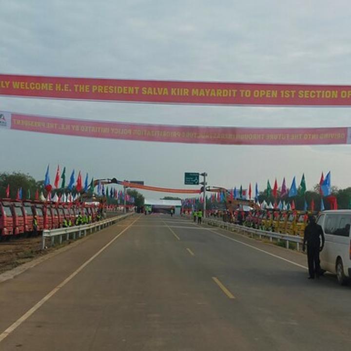 Kiir inaugurates Juba-Terekeka road, citizens express happiness Kiir inaugurates Juba-Terekeka road, citizens express happiness