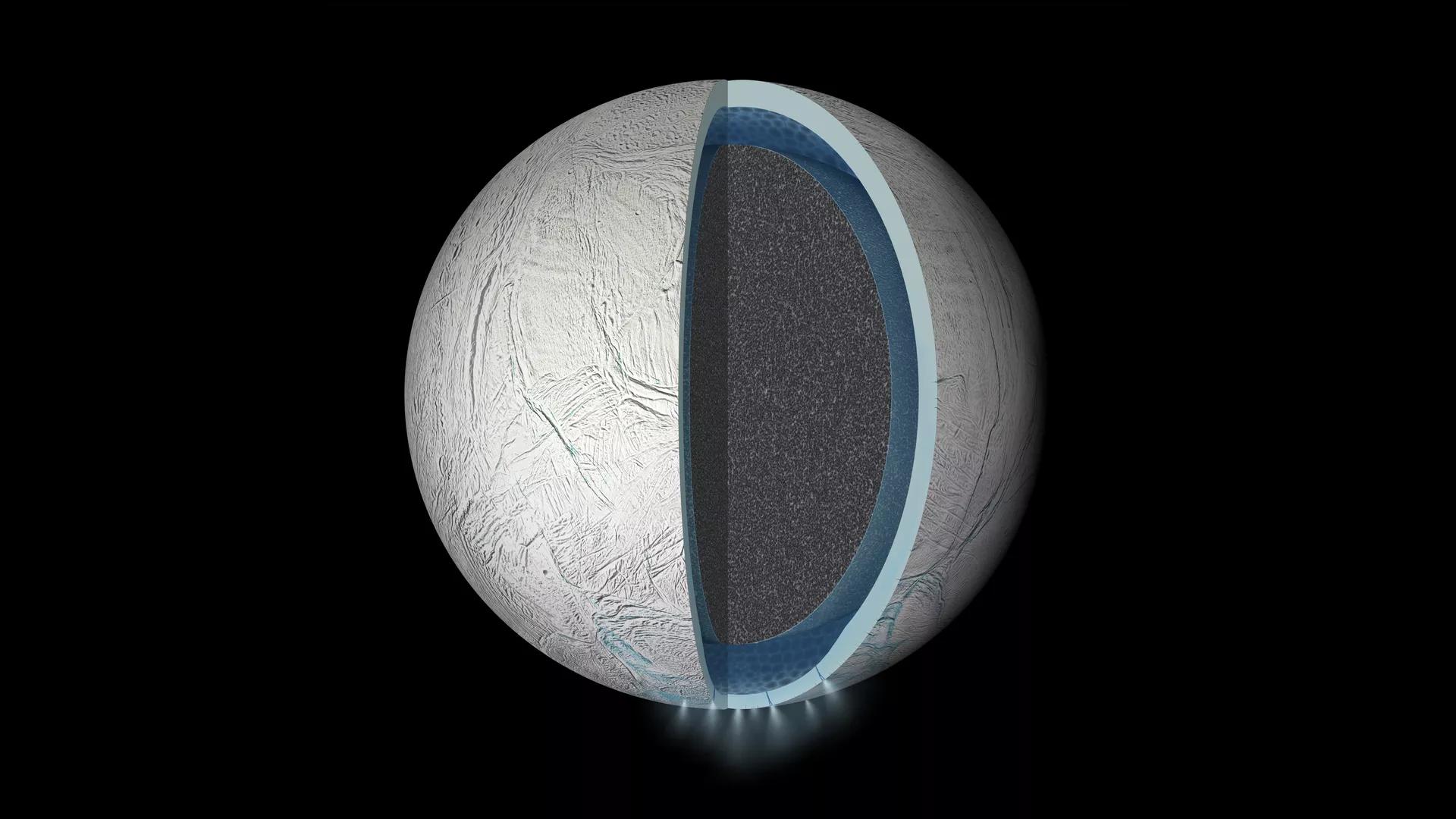 Scientists Reveal How Life Could Be Detected on Enceladus, Saturn's Moon Scientists Reveal How Life Could Be Detected on Enceladus, Saturn's Moon