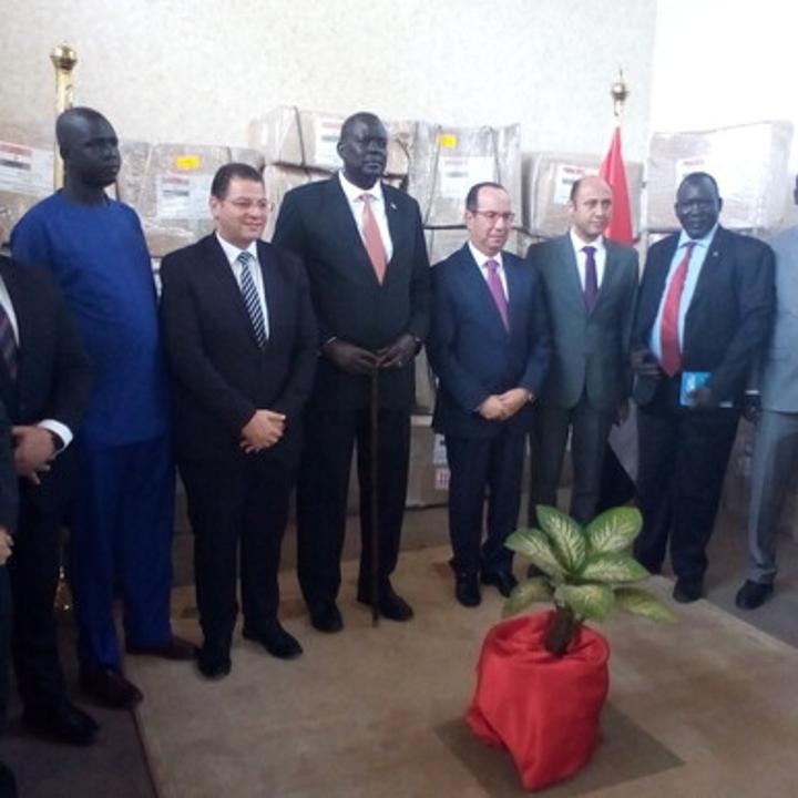 Egypt donates medical supplies to flood-affected people in Jonglei Egypt donates medical supplies to flood-affected people in Jonglei