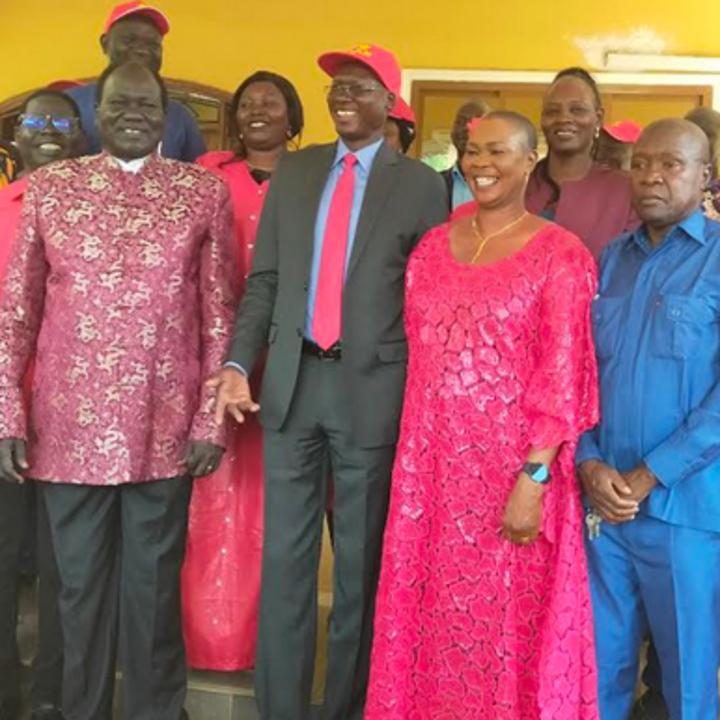 SPLM SG Lam Both returns to Juba after treatment in Germany SPLM SG Lam Both returns to Juba after treatment in Germany