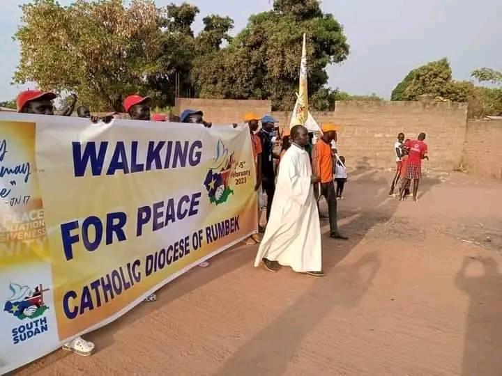 Catholic pilgrims trekking to Juba will arrive in Terekeka Wednesday Catholic pilgrims trekking to Juba will arrive in Terekeka Wednesday
