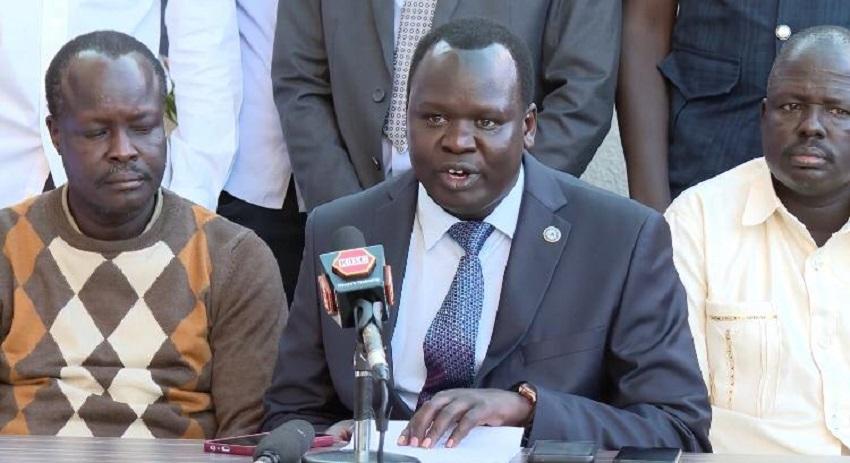 Defiant Dickson Gatluak says ‘incapable’ Malong cannot remove him Defiant Dickson Gatluak says ‘incapable’ Malong cannot remove him