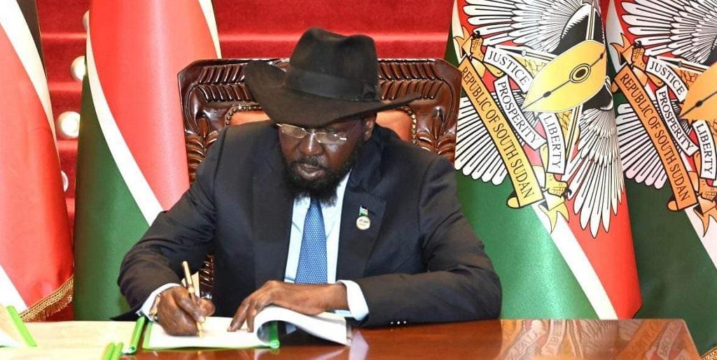 Kiir to sign seven international treaties into law Kiir to sign seven international treaties into law