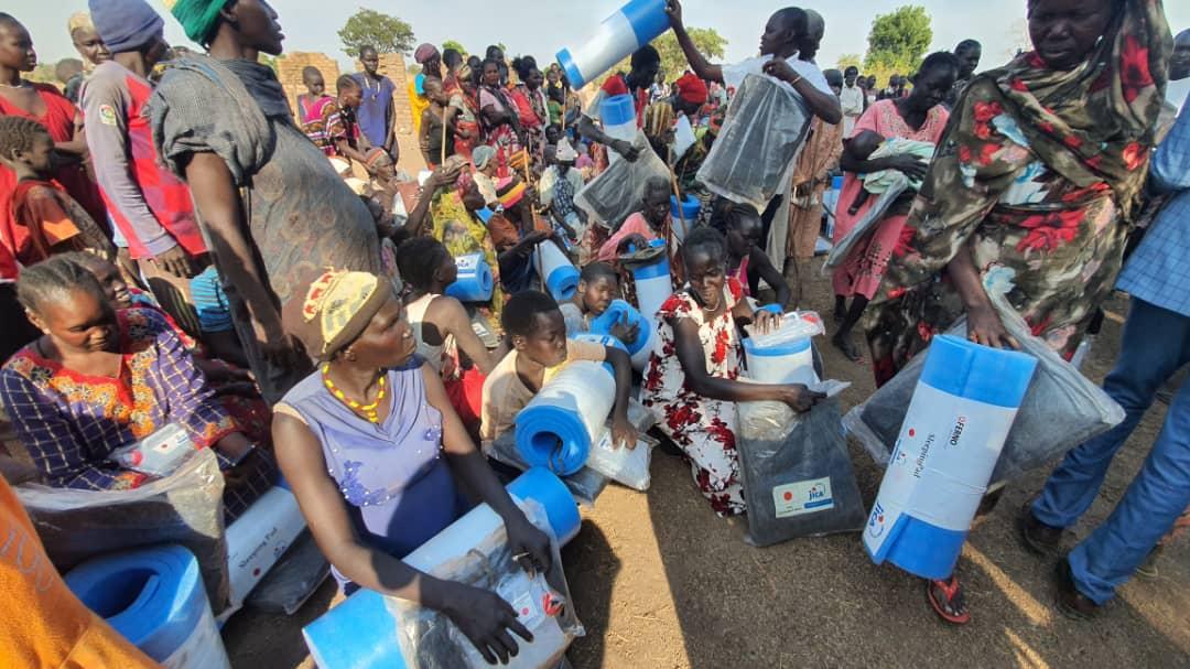 JICA donates non-food items to 20,000 Abyei IDPs JICA donates non-food items to 20,000 Abyei IDPs